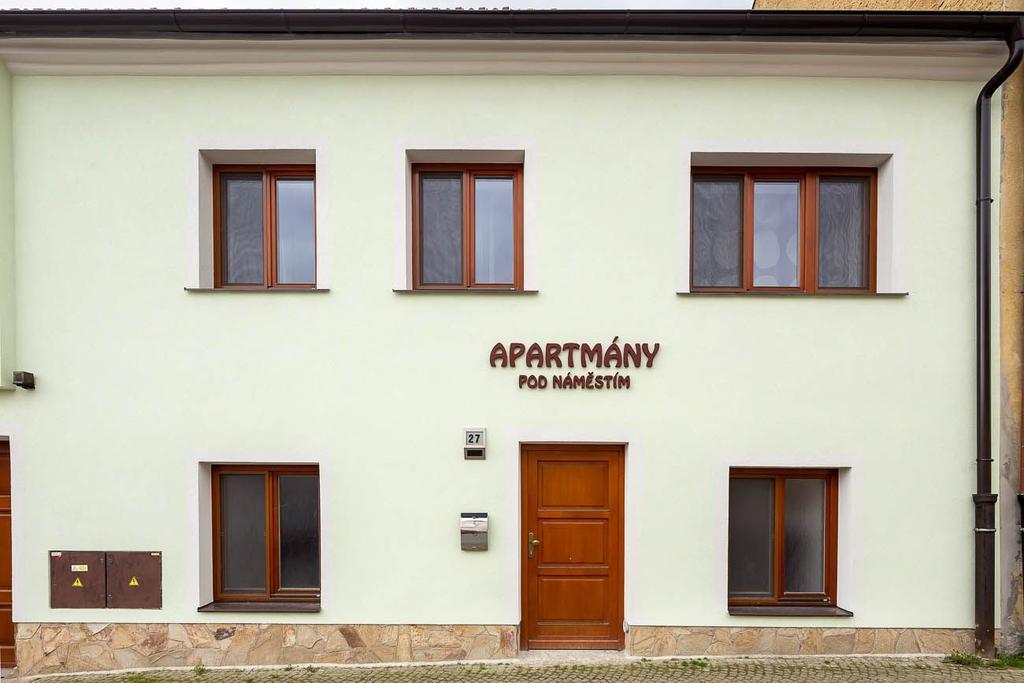 Apartmany Pod Namestim Telč Екстериор снимка